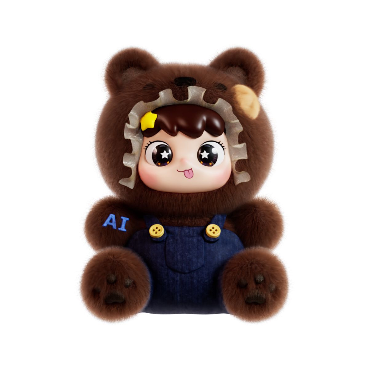 星愿家族-棕熊星抱